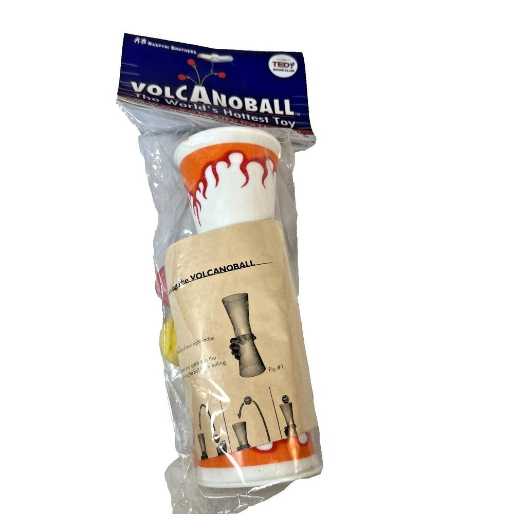 RARE Volcano Ball Skill Toy by Dan Holzman (Raspyni Brothers) - Vintage Juggling - Picture 2 of 9